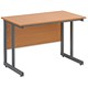 Trexus Cantilever Extension Desk W1000xD600xH720mm Beech