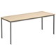 Trexus Office Table Rectangular 18mm Top W1800xD730xH737mm Maple