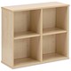 Trexus Cube Shelving Unit Stackable W800xD330xH720mm Maple