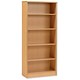 Influx Bookcase Tall W800xD350xH1800mm Beech