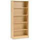 Influx Bookcase Tall W800xD350xH1800mm Maple