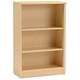 Influx Bookcase Medium W800xD350xH1200mm Maple