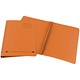 Elba Ashley Flat File 315gsm Capacity 35mm Foolscap Orange Ref 30316 [Pack 25]