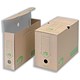 EcoLabel Transfer Case 100 percent Recycled W161xD330xH240mm White and Green Ref 265355 [Pack 20]