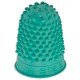 Quality Thimblette Rubber for Note-counting Page-turning Size 0 Green Ref 265478 [Pack 10]