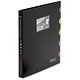 Snopake Professional Presentation Ring Binder Display Book 4-Ring 25mm 10 Pockets A4 Ref 15079