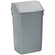 Addis Flip Top Bin Composite Plastic W320xD410xH685mm 54 Litres Metallic Ref 504896/504895
