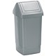 Addis Swing Top Bin 325x325x640mm 35 Litres Metallic Ref 504901/504902