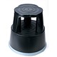 RELX Step Stool Mobile Plastic Lightweight Strong TopW290xH430xBaseW400mm Black Ref T7 BLK
