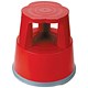 RELX Step Stool Mobile Plastic Lightweight Strong TopW290xH430xBaseW400mm Red Ref T7 RED