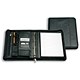 Impala Conference Portfolio Zipped 4-Ring Binder Black Ref IM85824