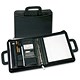 Impala Conference Portfolio Zipped 4-Ring Binder with Handles Black Ref IM85824 Hdl