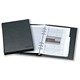 Impala Address Book Binder PVC 6-Ring 12 Dividers 25pp A-Z Black Ref IM85832