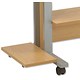 Trexus Optional Tower Shelf for Mobile PCWorkstation W200xD400xH43mm Oak