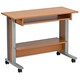 Trexus Mobile PC Workstation Extra Wide W1000xD450xH770mm Beech