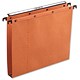 L Oblique Suspension File Manilla Vertical for 350 Sheets 30mm A4 Orange Ref L200002 [Pack 25]