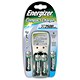 Energizer Battery Charger Ultra Compact with 4x AA Batteries and US Adaptor for NiMH AA/AAA Ref 627484