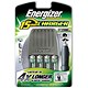 Energizer Battery Charger 15 Minute with 4x AA Batteries and Car Adaptor for NiMH AA/AAA Ref 626260
