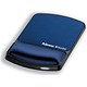 Fellowes Microban Keyboard Wrist Rest Gel and Mouse Pad Sapphire Ref 9175402