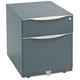 Trexus Filing Pedestal Steel Low Under-desk 2 Drawer Foolscap W420xD564xH495mm Grey