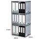 R-Kive System Archive Stax File Store W540xD400xH390mm Ref 01850 [Pack 5]