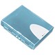 Rexel MO Modular Document Box with Retractable Spine and Integral Clip Extra Capacity Aqua Ref 2101750