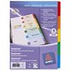 Avery IndexMaker Divider Set Punched with Coloured Tabs 5-Part A4 Assorted Ref 01438061