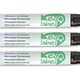 Ecolabel Permanent Marker with Recycled Barrel 5-Day Cap-off Chisel Tip Black Ref 268821 [Pack 10]