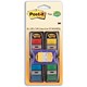 Post-it Index Flags 50 per Pack 25mm Assorted Ref 680-RYBGVA [Value Pack of 4 and Stong Index Sample]