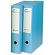 Eastlight Karnival Box File with Lock Spring 70mm Spine Foolscap Blue Ref 37713EAST [Pack 5]