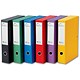 Eastlight Karnival Box File with Lock Spring 70mm Spine Foolscap Yellow Ref 37719EAST [Pack 5]