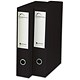 Eastlight Karnival Box File with Lock Spring 70mm Spine Foolscap Black Ref 3200007 [Pack 5]