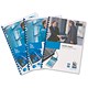 GBC Binding Covers PVC 250 micron Pre-punched 21 Hole A4 Clear Ref DD101180 [Pack 200]