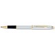 Cross Century II Medalist Rollerball Selectip Pen Chrome with Gold Trim Ref 3304