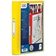 Emgee Ring Binder PVC with Clear Front Pocket 2 O-Ring Size 25mm A4 Yellow Ref 590005 [Pack 10]