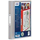 Emgee Ring Binder PVC with Clear Front Pocket 2 O-Ring Size 25mm A4 Grey Ref 590007 [Pack 10]