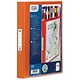 Emgee Ring Binder PVC with Clear Front Pocket 2 O-Ring Size 25mm A4 Orange Ref 590008 [Pack 10]
