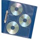 Elba CD/DVD Pocket Multipunched for 3 Disks A4 Clear Ref M22753017 (Pack 10)