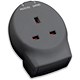Compucessory Surge Adaptor Single Outlet LED and UK Phone Socket 13A 250V AC Max.714 Joules Ref CCS25145