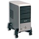 Compucessory CPU Stand Mobile Adjustable Width 30-255mm Black Ref CCS55143