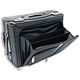 Masters Pilot Case Nylon Wheeled Laptop Filing and Organiser Sections W485xD200xH325mm Black Ref 2383