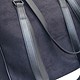 Masters Laptop Bag Brushed Cord with Zipped Main Section and Shoulder Strap Black Ref 2384