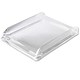 Rexel Nimbus Letter Tray Self-stacking Acrylic Clear Ref 2101504