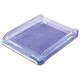 Rexel Nimbus Letter Tray Self-stacking Acrylic Blue Ref 2101452