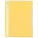 Leitz Standard Data Files Semi-rigid PVC Clear Front 20mm Title Strip A4 Yellow Ref 4191-00-15 [Pack 25]