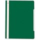 Leitz Standard Data Files Semi-rigid PVC Clear Front 20mm Title Strip A4 Green Ref 4191-00-55 [Pack 25]