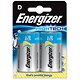 Energizer Ultimate Battery Alkaline LR20 1.5V D Ref 629801 [Pack 2]