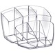 CEP Desktop Organiser for 40 Pens 5 highlighters 3CDs and 3 Extra Compartments Crystal Ref 580 cristal