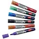 Nobo Drymarker for Drywipe Flipchart and OHP Bullet Tip Assorted Ref 1901077 [Wallet 6]