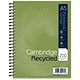 Oxford npad Notebook Recycled Wirebound Ruled Margin 200 Pages 90gsm A5 Ref A02174 [Pack 3]